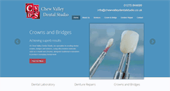 Desktop Screenshot of chewvalleydentalstudio.co.uk